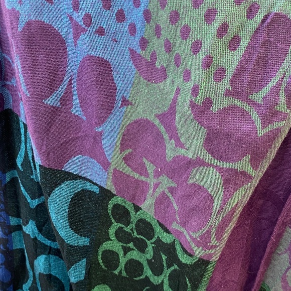 Coach Accessories - Coach Multicolor Signature Scarf